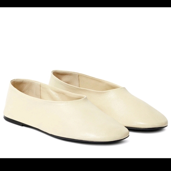 Khaite Marcy Flats Cream 37.5 Women's - Picture 2 of 11